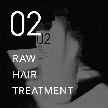 02 RAW HAIR TREATMENT ロウヘアトリートメント3L