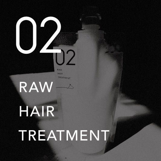 02 RAW HAIR TREATMENT ロウヘアトリートメント100mL