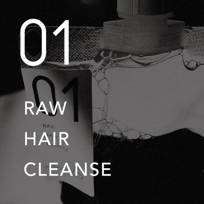 01 RAW HAIR CLEANSE ロウヘアクレンズ（シャンプー）100mL